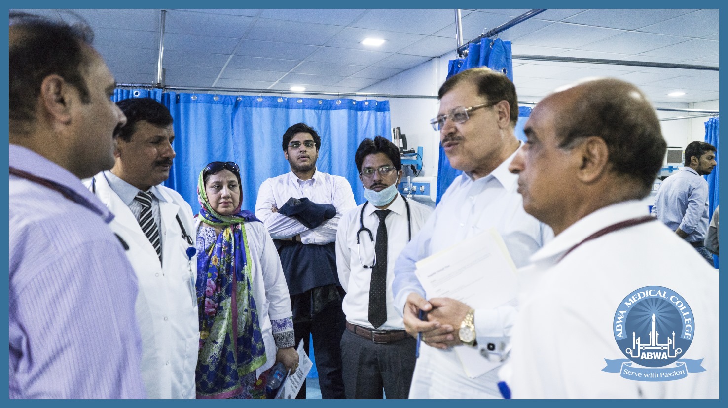 Visit Of Dr. Amir Khan. - ABWA Hospital & Research Centre