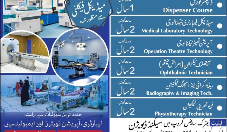 Admission Open for ABWA Paramedical College.