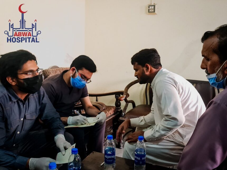 ABWA Hospital & Research Centre organized a successful free medical camp in Nazeer Town, Khurrianwala, Faisalabad