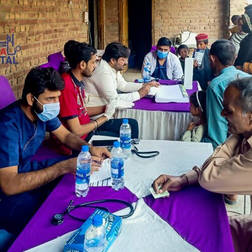 ABWA Hospital & Research Centre organized its 8th successful free medical camp in Gulshan e Ahmed Town, Khurrianwala, Faisalabad.