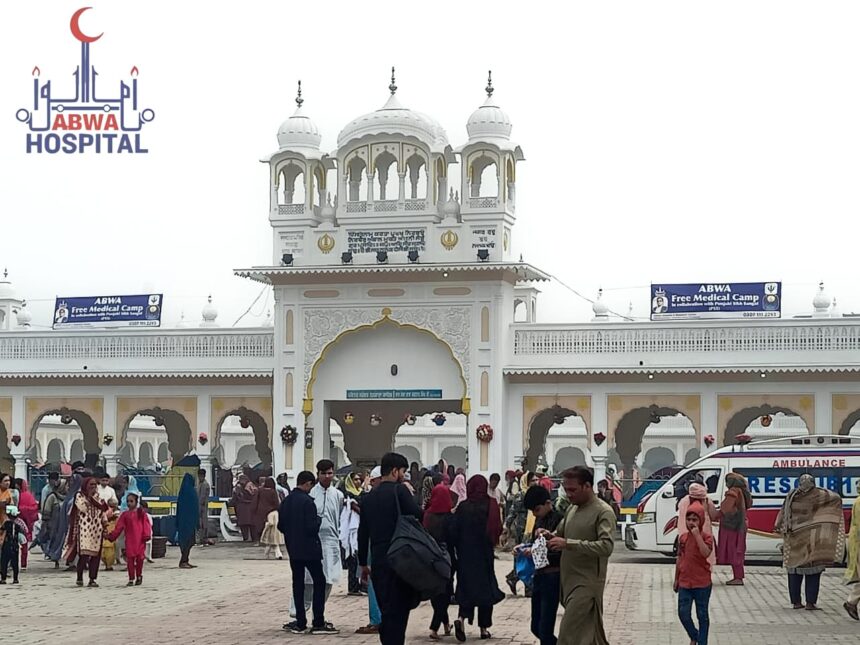 ABWA Hospital & Research Centre organized a successful free health camp in Nankana Sahib in collaboration with Punjabi Sikh Sangat (PSS)