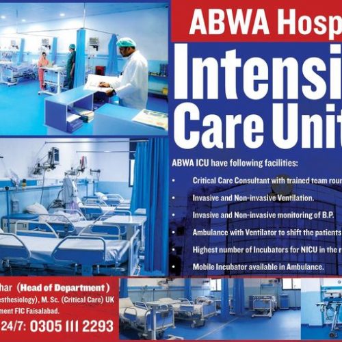 ABWA Hospital’s ICU.