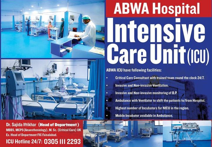 ABWA Hospital’s ICU.