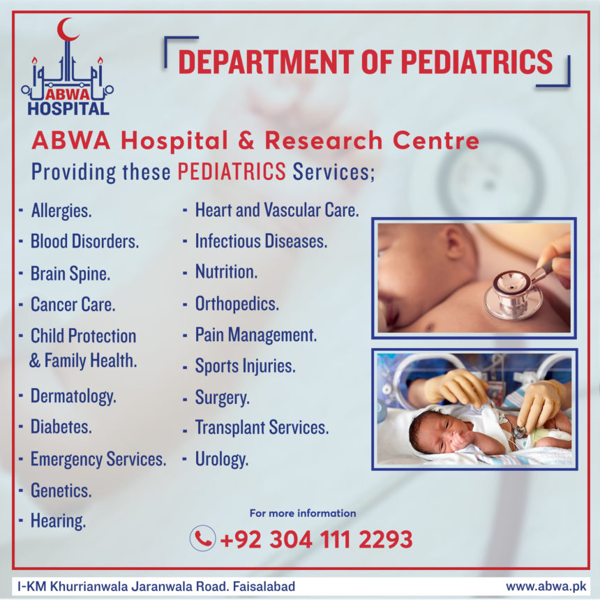 Pediatrics Department