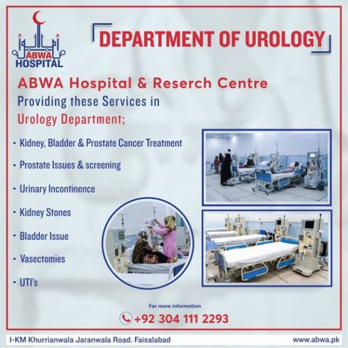 Services of Urology Department