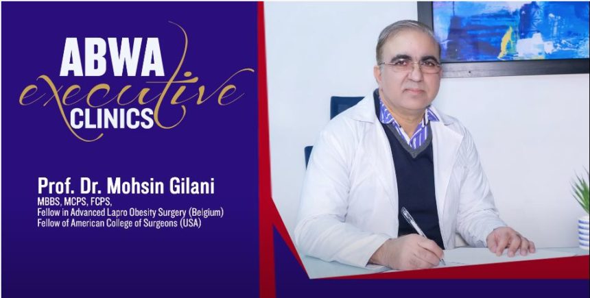 Services of Dr. Mohsin Gillani at ABWA Executive Clinics