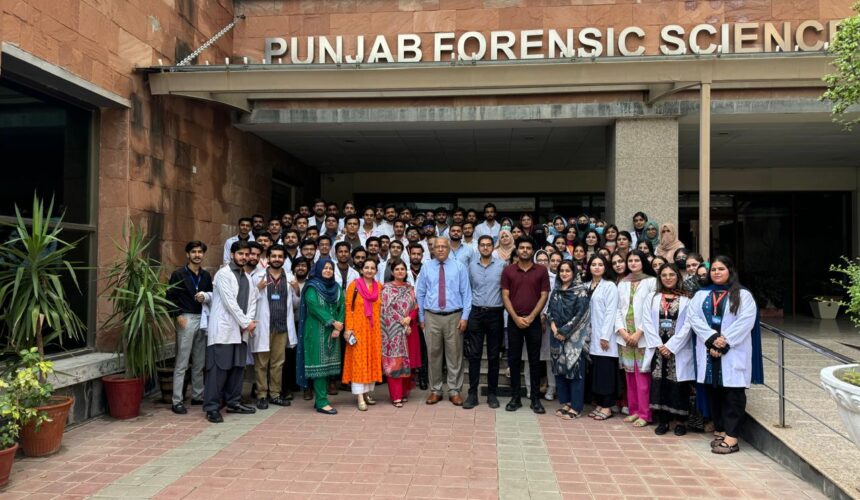 Third-Year ABWA Medical College Students Visit Punjab Forensic Science Agency