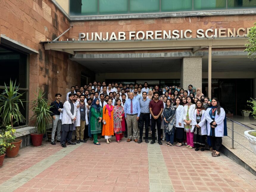 Third-Year ABWA Medical College Students Visit Punjab Forensic Science Agency