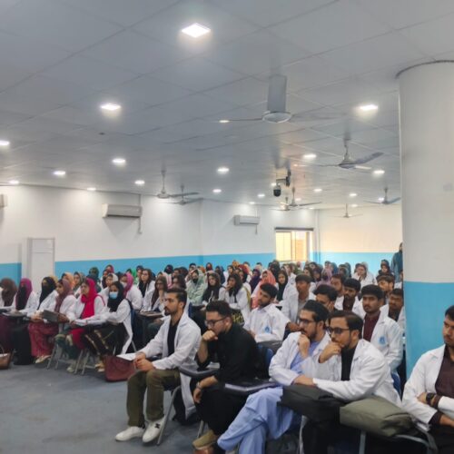 Principal Addresses Newly Admitted 1st Year MBBS Students at ABWA Medical College