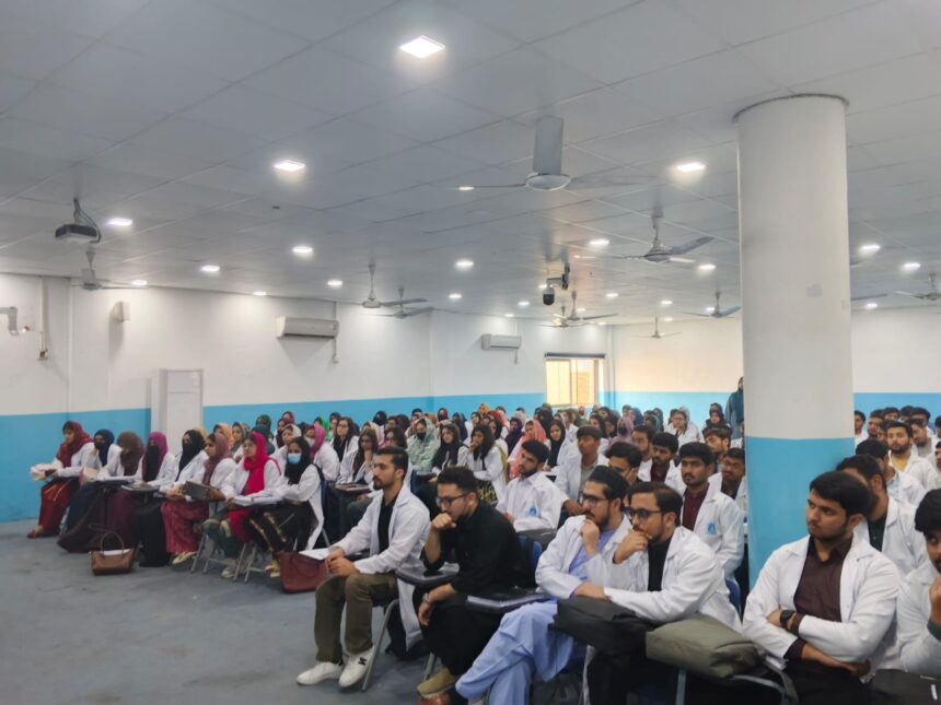 Principal Addresses Newly Admitted 1st Year MBBS Students at ABWA Medical College