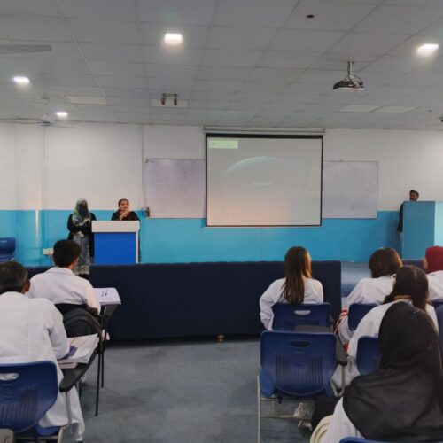 Chairperson Mrs. Faiza Khurram Delivers Lecture to First-Year Students