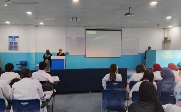 Chairperson Mrs. Faiza Khurram Delivers Lecture to First-Year Students